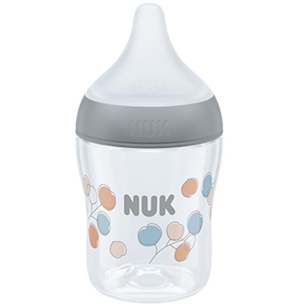 NUK Perfect Match Babyflasche mit weichem Silikon-Trinksauger